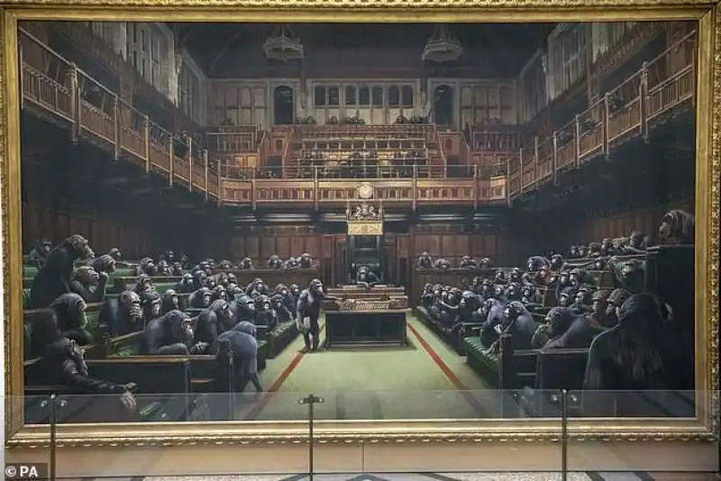 banksy devolved parliament