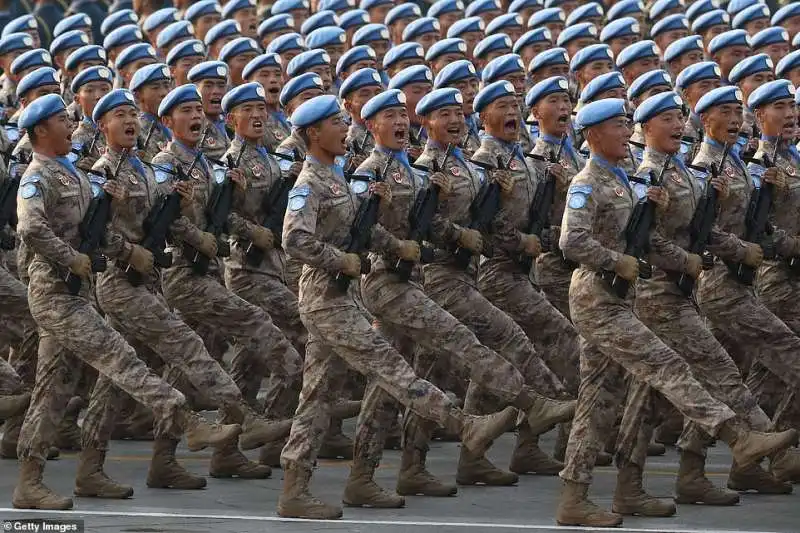 CINA PARATA MILITARE 61