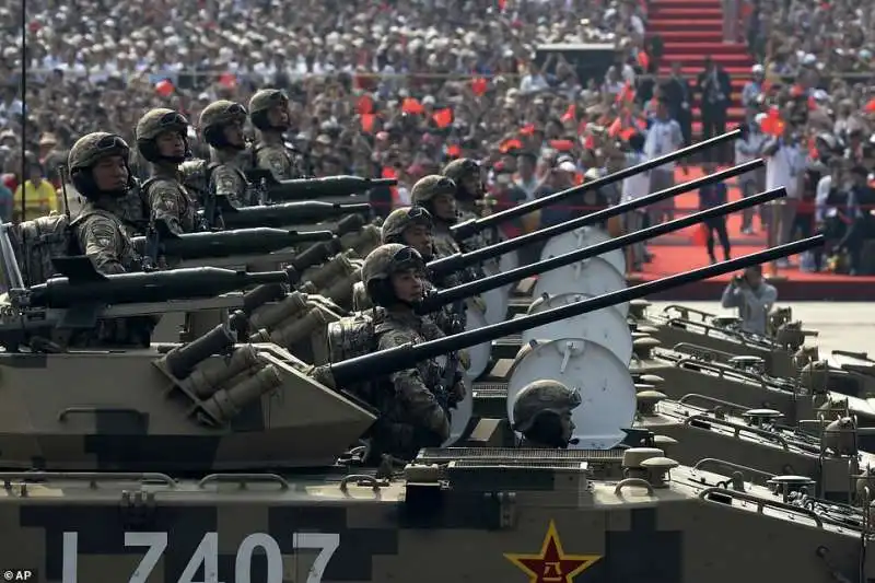 cina parata militare 70 anni