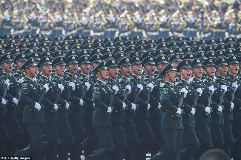 cina parata militare 88