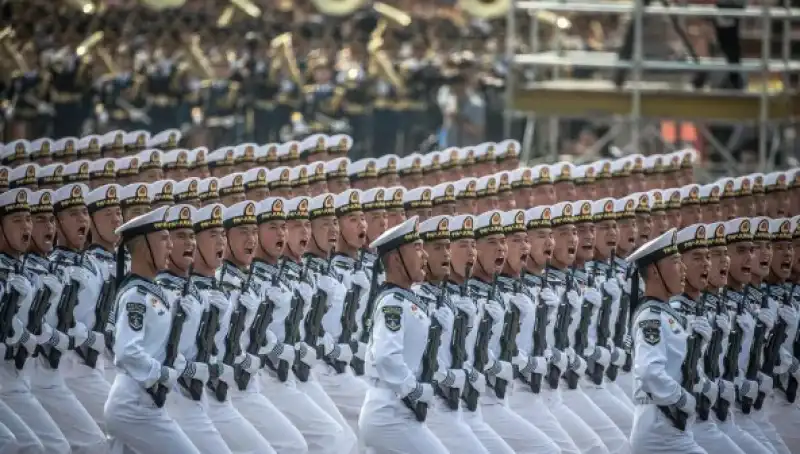 cina parata militare per i 70 anni