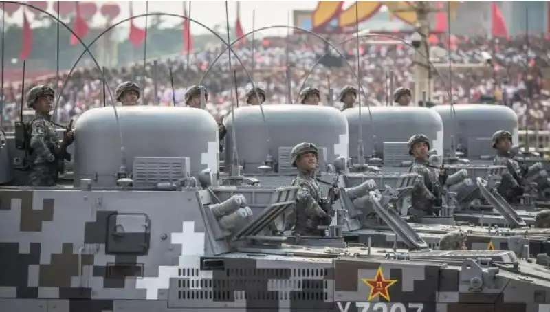 cina parata militare per i 70 anni