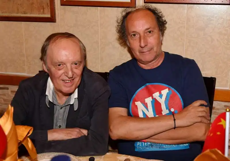 dario argento e fulvio abbate  foto di bacco