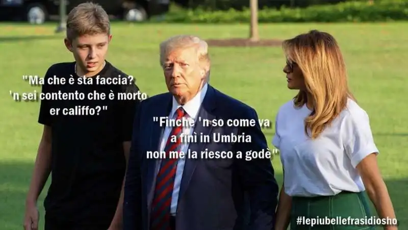 DONALD TRUMP E LE REGIONALI IN UMBRIA BY OSHO