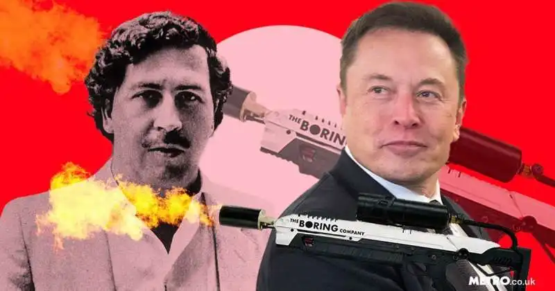 elon musk e pablo escobar 1