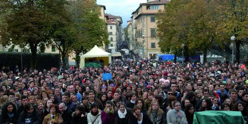 folla al lucca comics