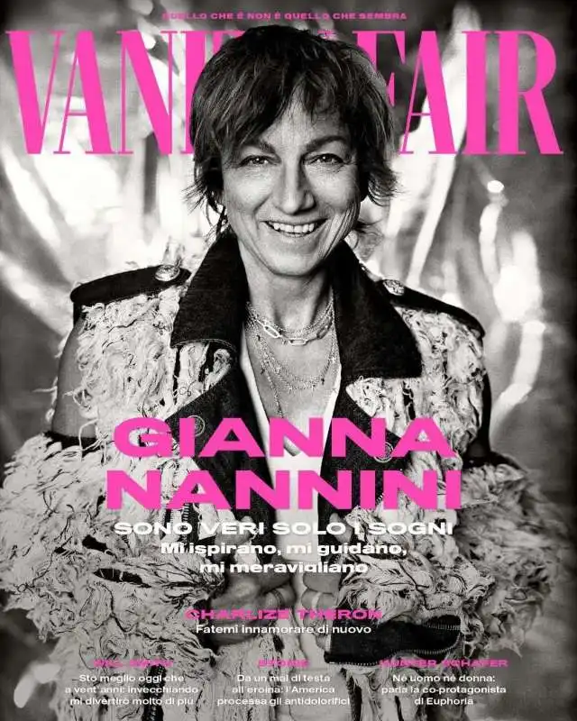 GIANNA NANNINI IN COPERTINA SU VANITY FAIR