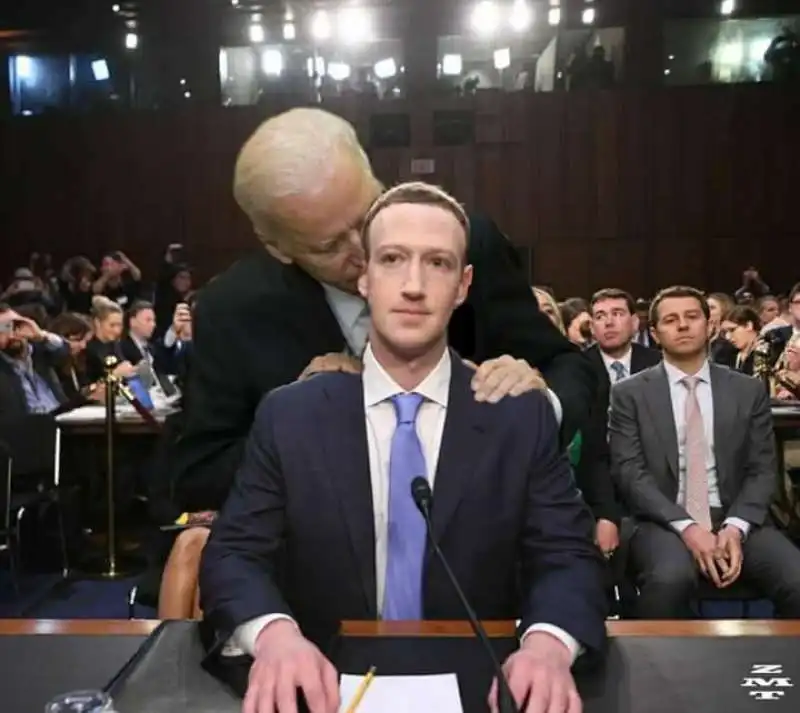 JOE BIDEN MARK ZUCKERBERG 