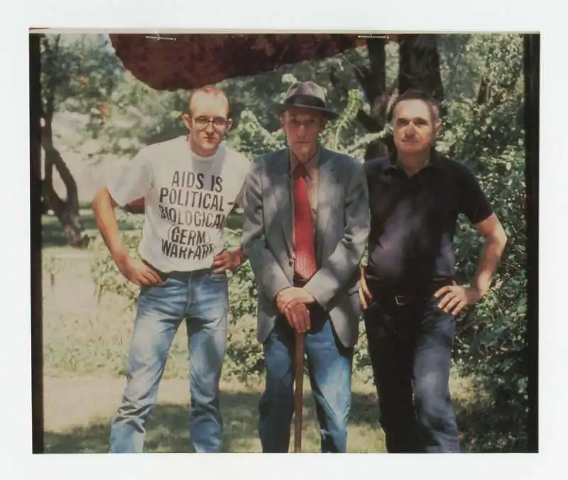  john giorno keith haring William Burroughs