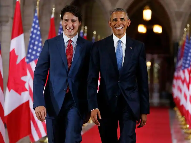 Justin Trudeau Barack Obama