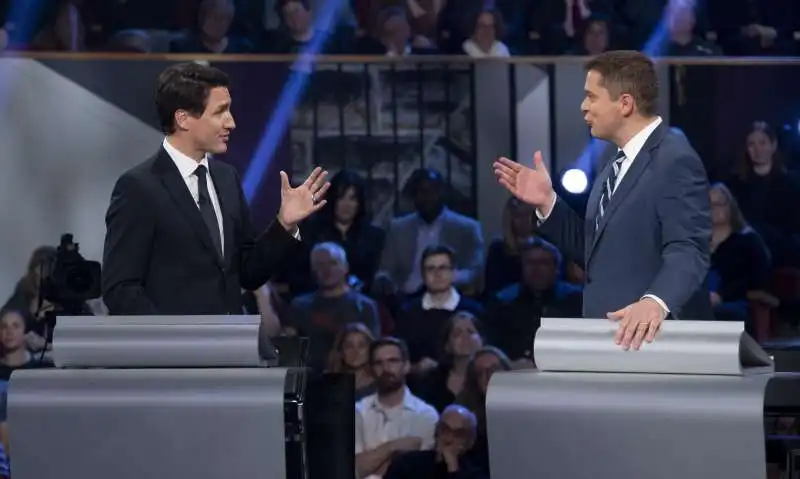 justin trudeau vs andrew scheer