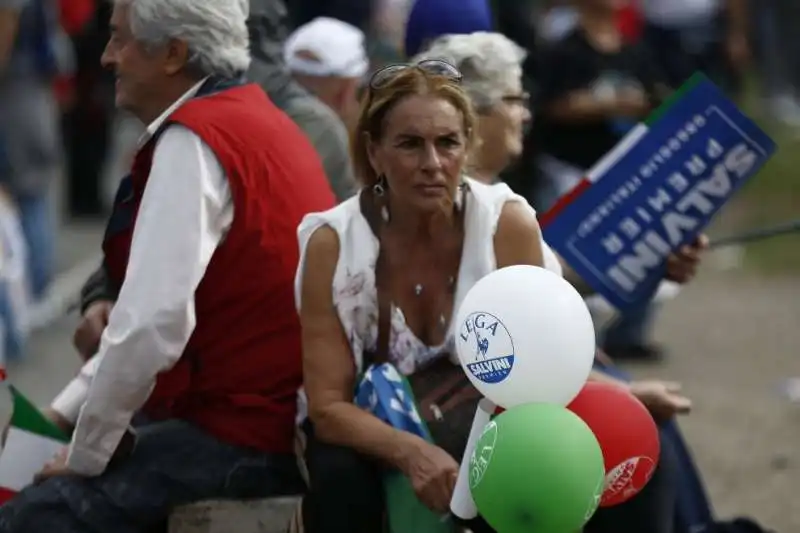 la manifestazione del centrodestra a piazza san giovanni    13