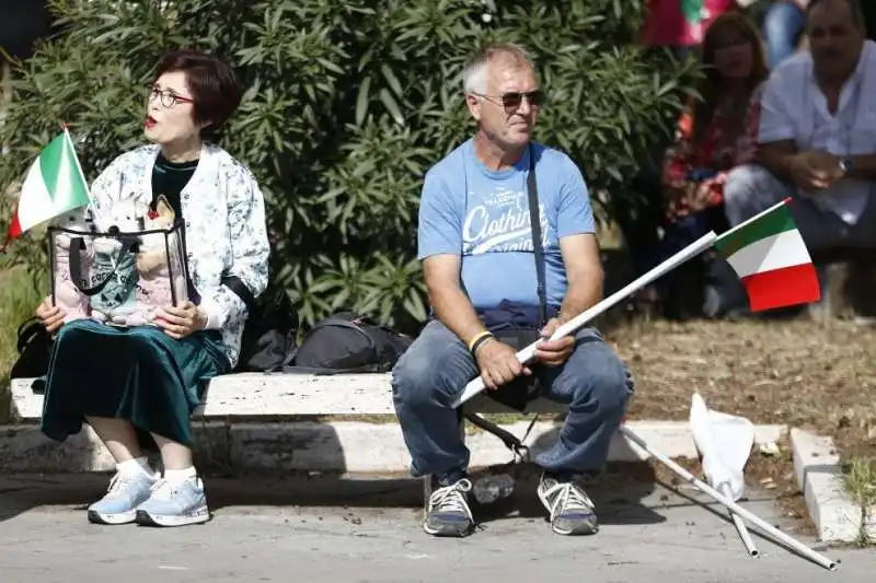 la manifestazione del centrodestra a piazza san giovanni    14