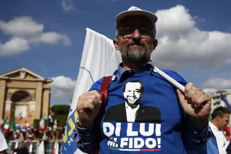 la manifestazione del centrodestra a piazza san giovanni    24