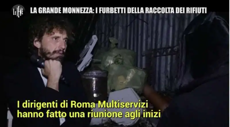 le iene la truffa dei rifiuti a roma  2