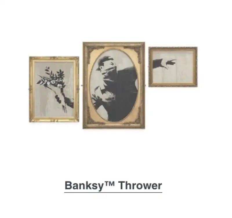 le opere di banksy in vendita 5