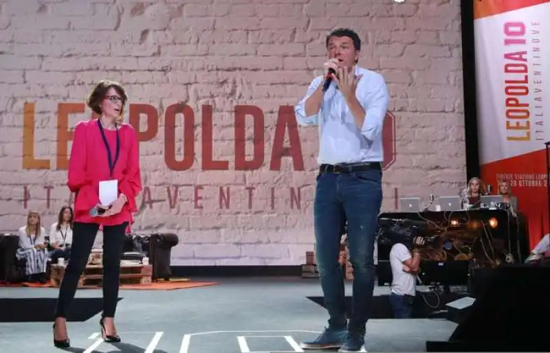 LEOPOLDA 10 - MATTEO RENZI E ELENA BONETTI