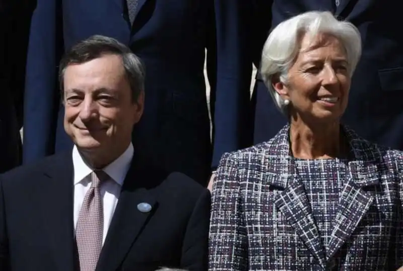 mario draghi christine lagarde