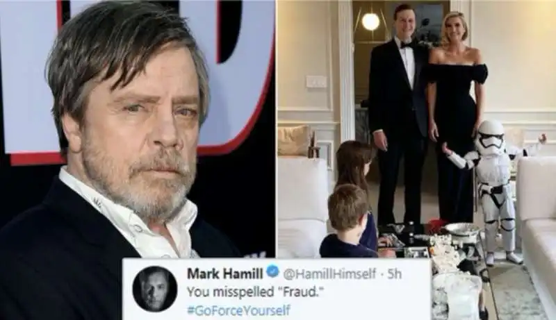 mark hamill vs ivanka trump