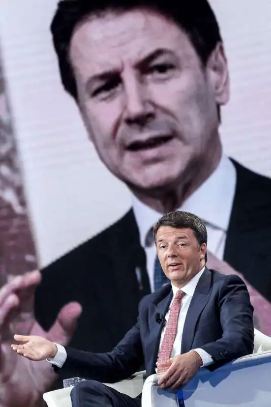 MATTEO  RENZI GIUSEPPE CONTE