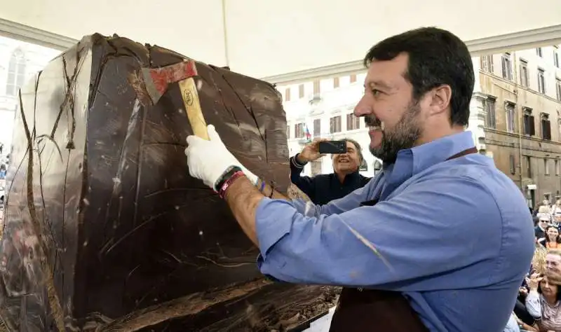 matteo salvini a eurochocolate a perugia 1