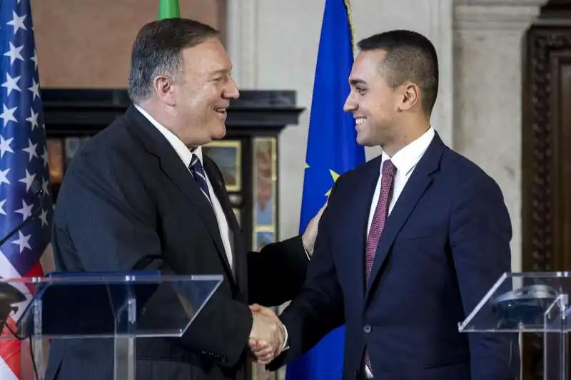 mike pompeo luigi di maio