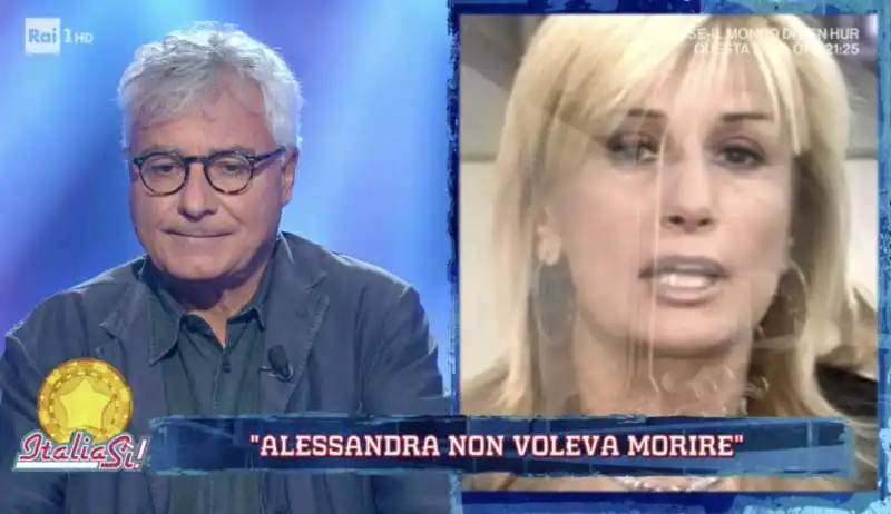 nanni delbecchi e la scomparsa della moglie a italia si' 2