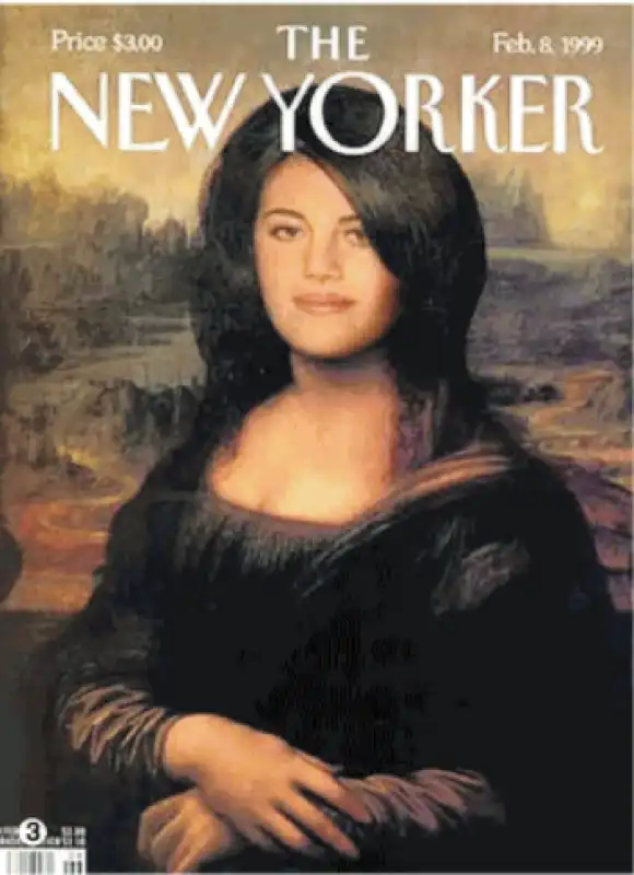 new yorker monica lewinsky come monna lisa