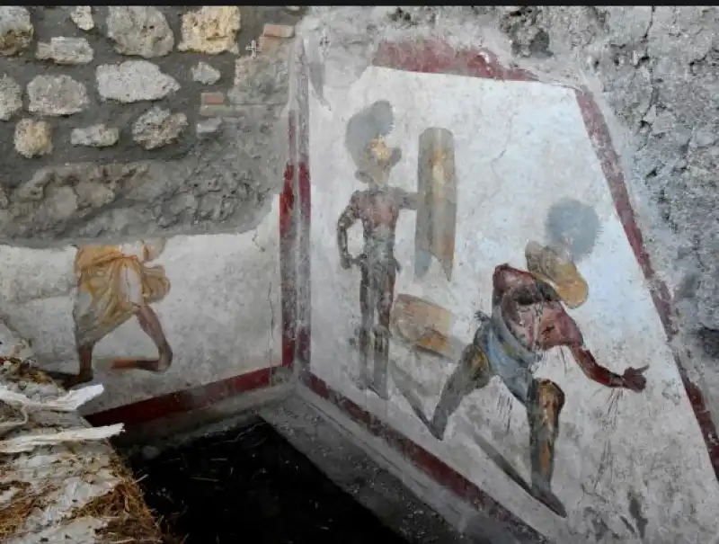 pompei gladiatori combattenti