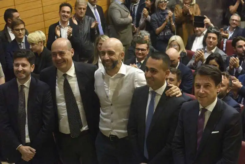 roberto speranza nicola zingaretti vincenzo bianconi luigi di maio giuseppe conte 1