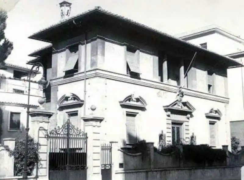 villino naselli a roma nel 1949