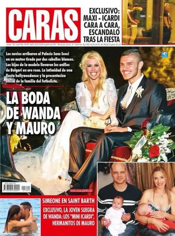 wanda nara mauro icardi caras