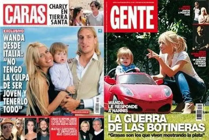 wanda nara maxi lopez copertine