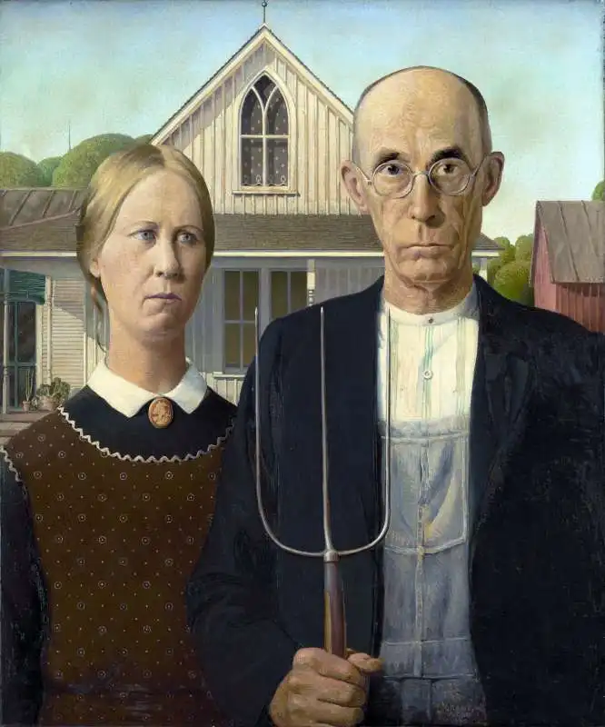 american gothic grant wood