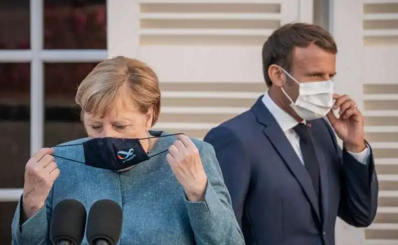 ANGELA MERKEL EMMANUEL MACRON