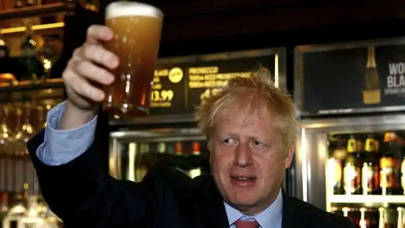 BORIS JOHNSON BIRRA 