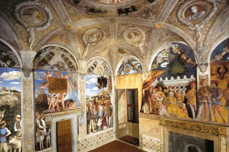 camera degli sposi andrea mantegna 1