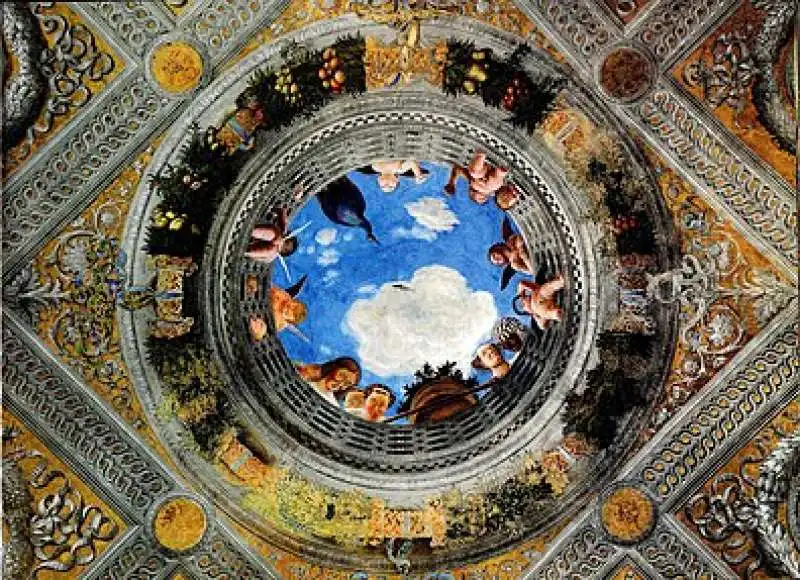 camera degli sposi andrea mantegna