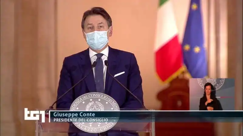 CONFERENZA STAMPA GIUSEPPE CONTE