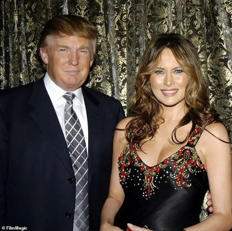 DONALD E MELANIA TRUMP NEL 2006