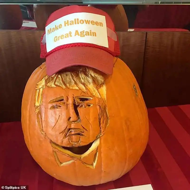 donald trump in versione zucca 1