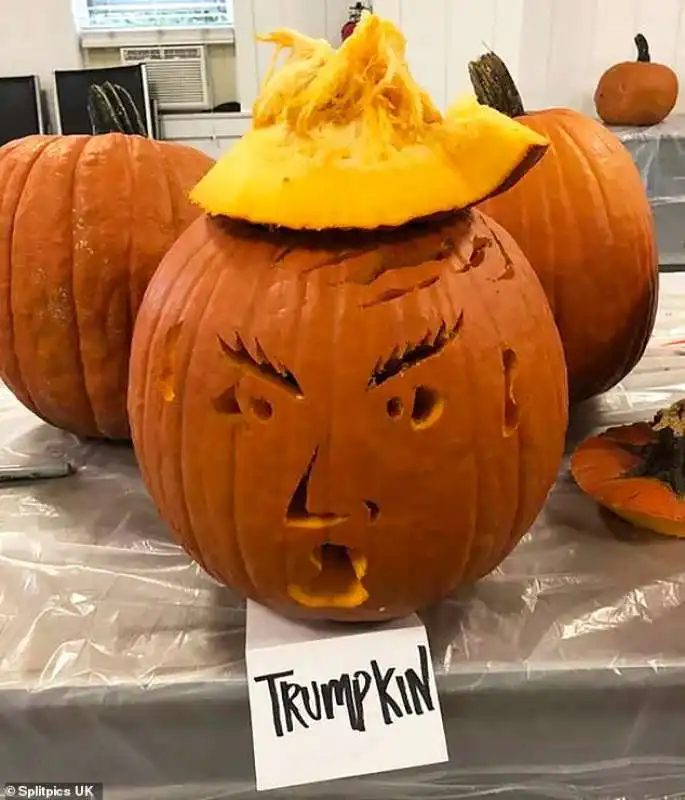 donald trump in versione zucca 16