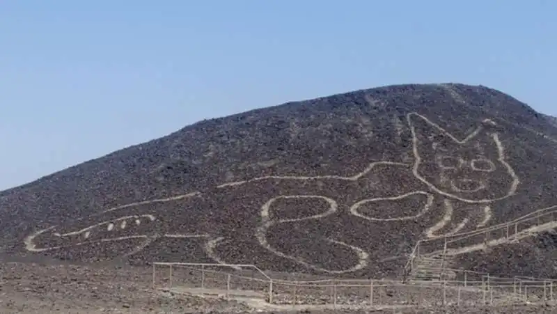 gatto linee di nazca 2