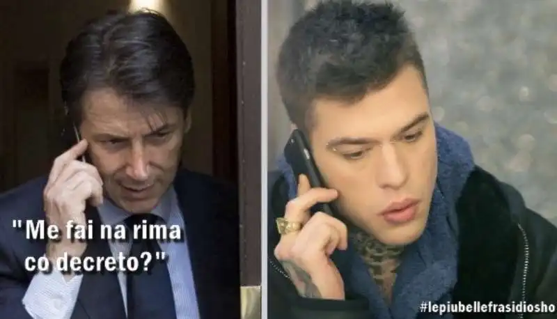 GIUSEPPE CONTE CHIAMA FEDEZ - BY OSHO