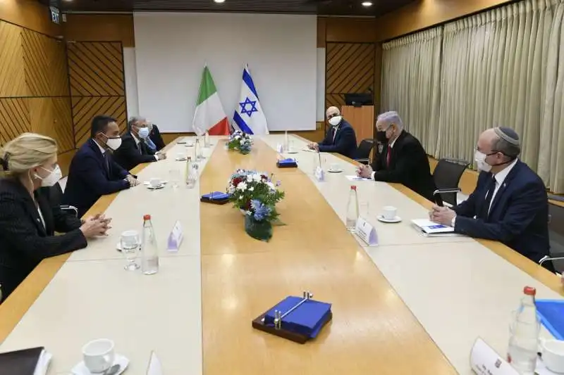 luigi di maio in israele incontra netanyahu