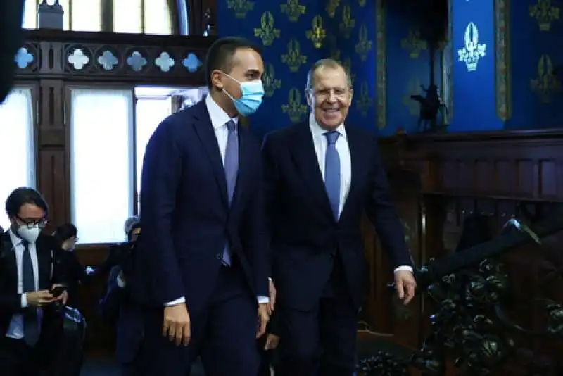 luigi di maio sergey lavrov 2