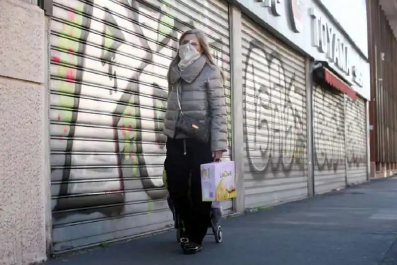 MILANO PROTESTE COMMERCIANTI