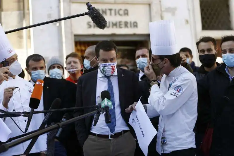 protesta dei ristoratori al pantheon 17