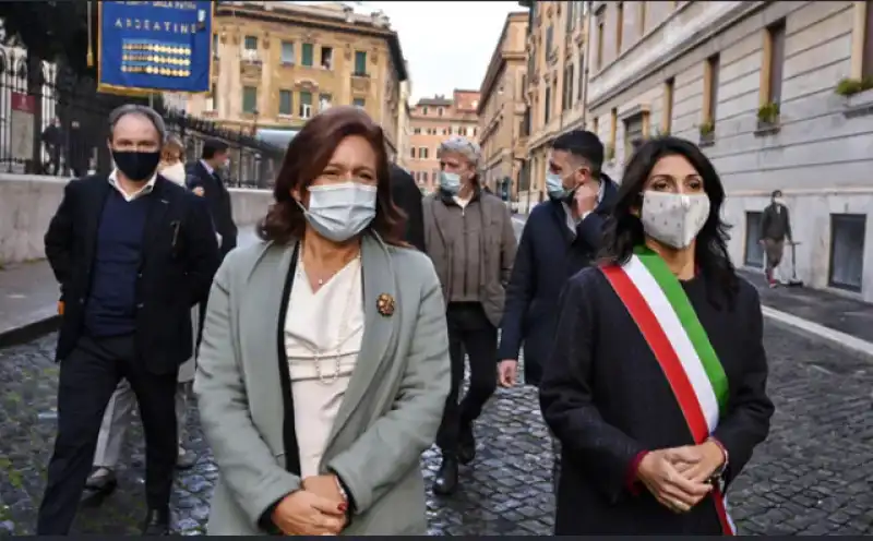 raggi al ghetto contestata da ambulanti ebrei