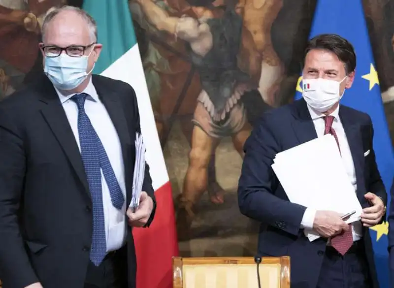 ROBERTO GUALTIERI GIUSEPPE CONTE